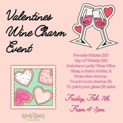 Valentines Wine Charm Event Ticket